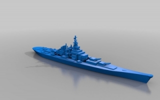 战舰 模型下载