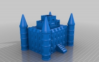 城堡-stl模型下载