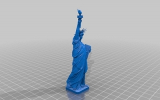 自由女神像 3d模型下载