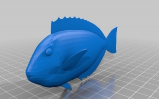 鱼-stl模型下载