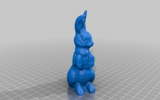 野兔-打印模型下载