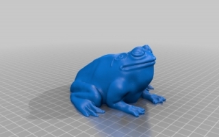 耶利米牛蛙-打印模型下载