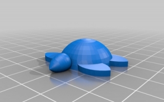 小杰尼龟 3d模型stl下载