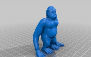 小猩猩-打印模型下载