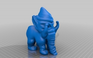 大象-打印模型下载