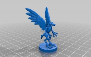 鸟兽 3d模型stl下载