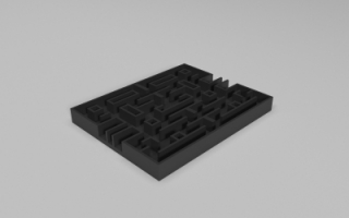 定制的小精灵迷宫-打印模型下载